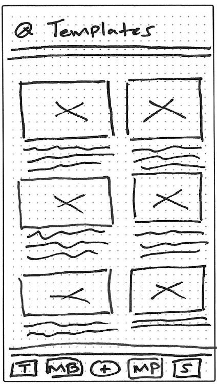 Menu Templates Sketch