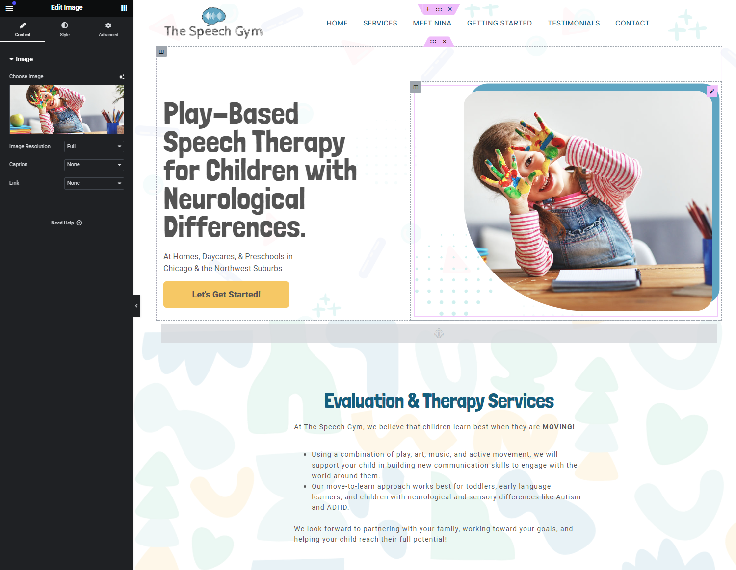 WordPress Edit Screen